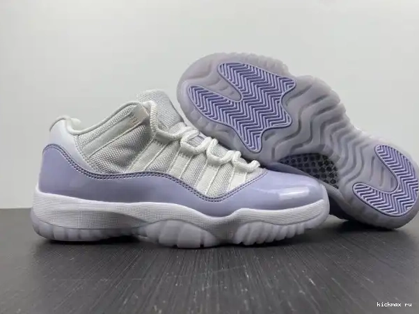 Rep Kickmax Low AH7860-101 Pure Violet Air WMNS Jordan 11 0323
